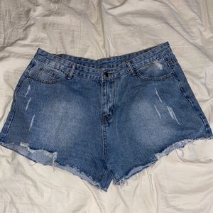 Shein denim shorts